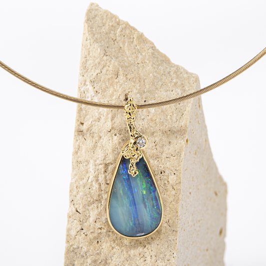 Boulder Opal Pendant