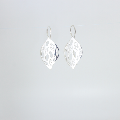 Lace Leaf Earrings