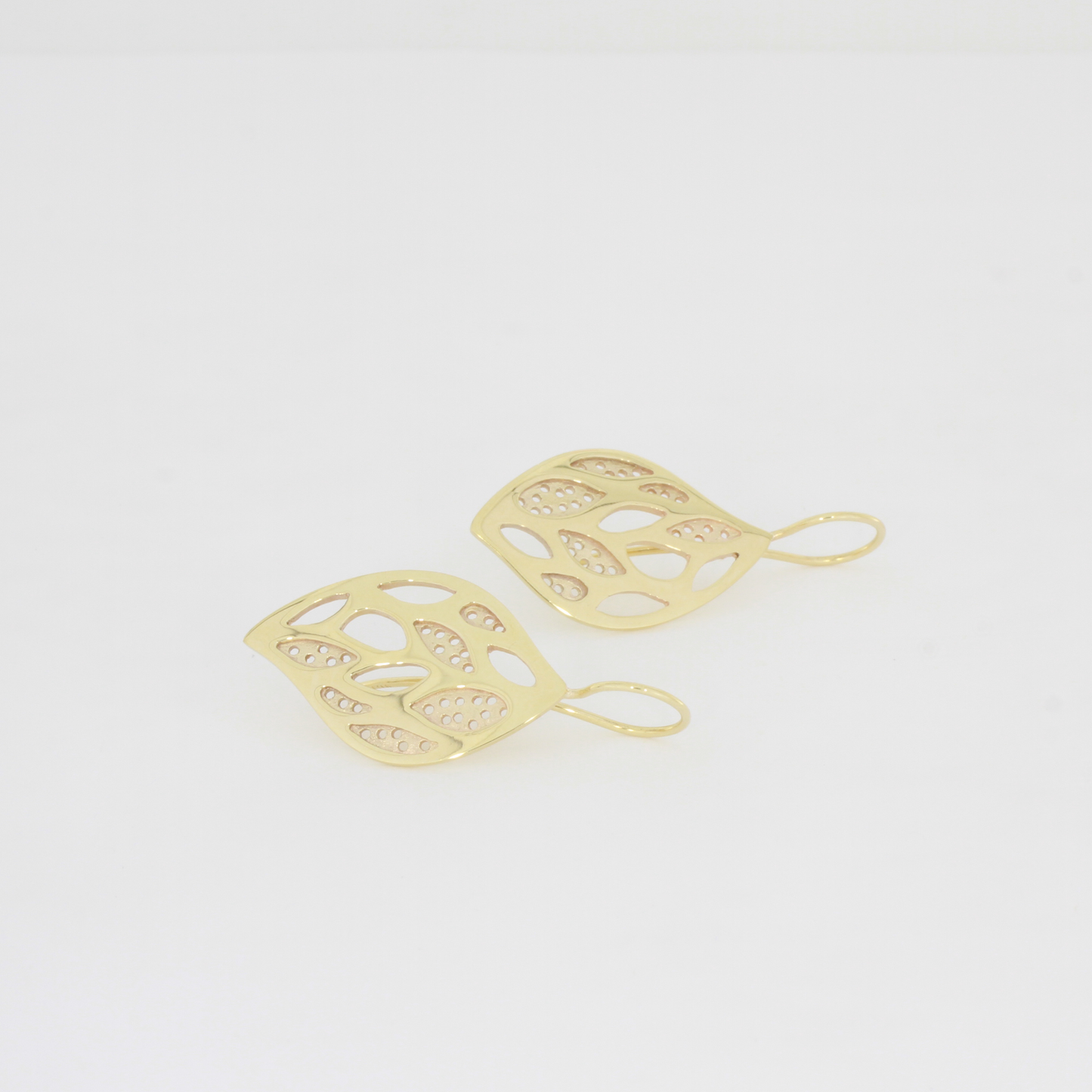 Lace Leaf Earrings