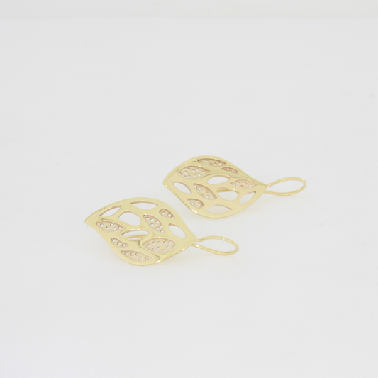 Lace Leaf Earrings