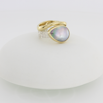 Abrolhos Island Mabe Pearl Ring