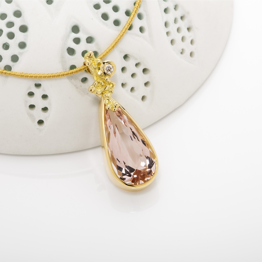 Morganite Pendant