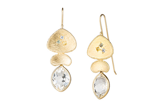 Rock Crystal Earring