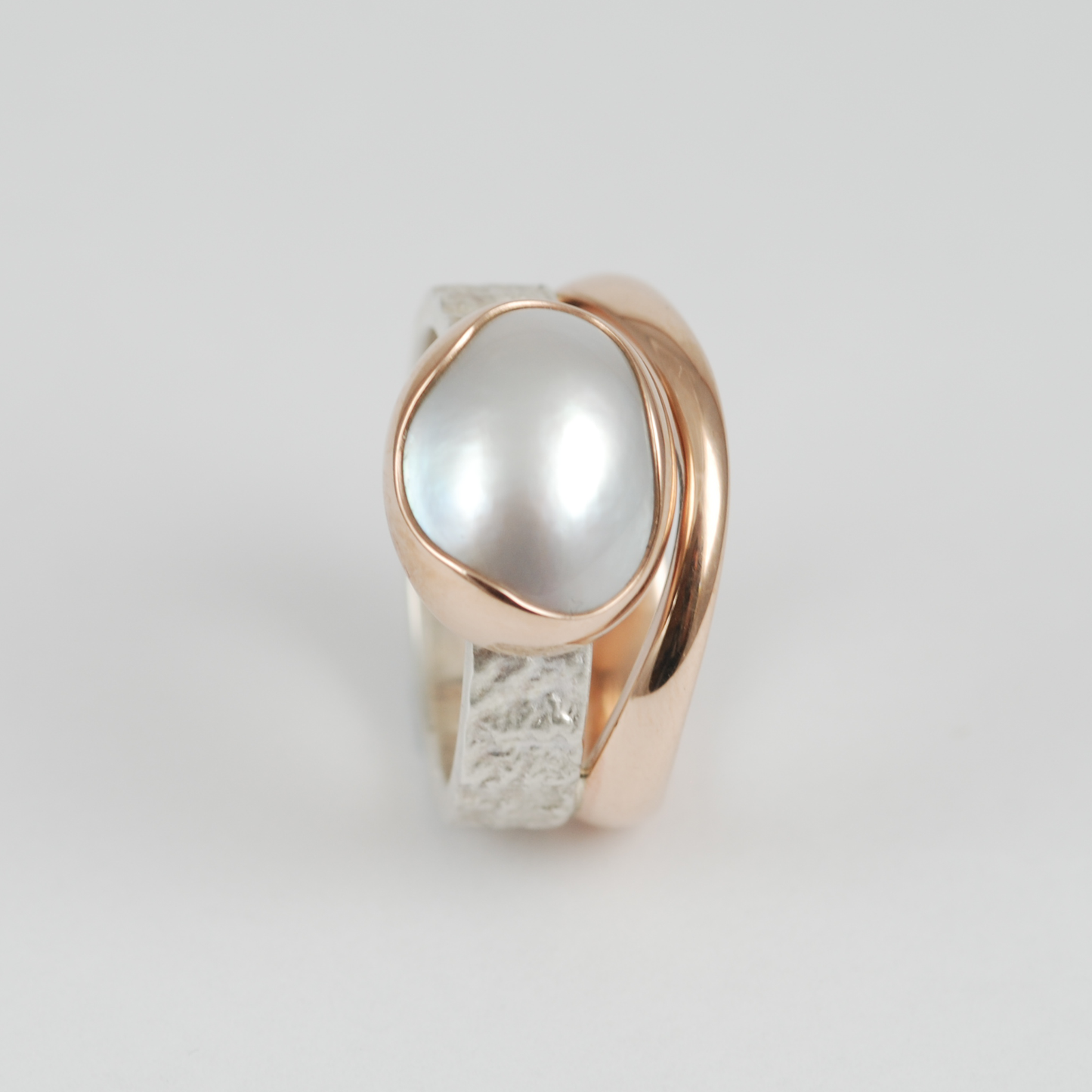 South Sea Mabe Pearl Ring