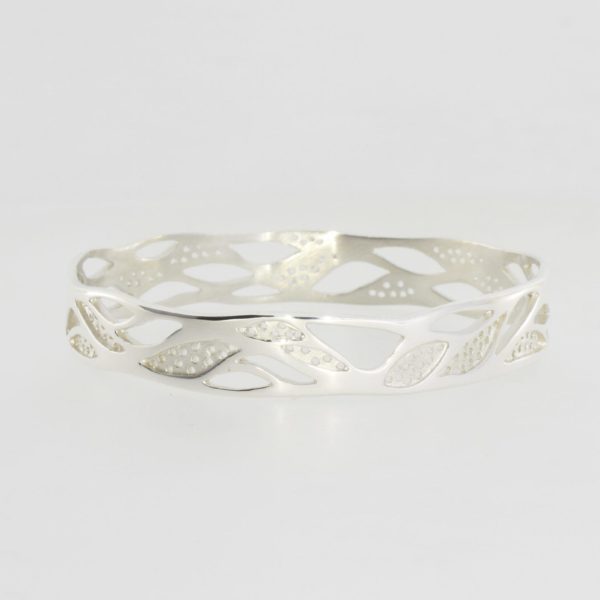 Payet gallery bespoke bangle in sterling silver